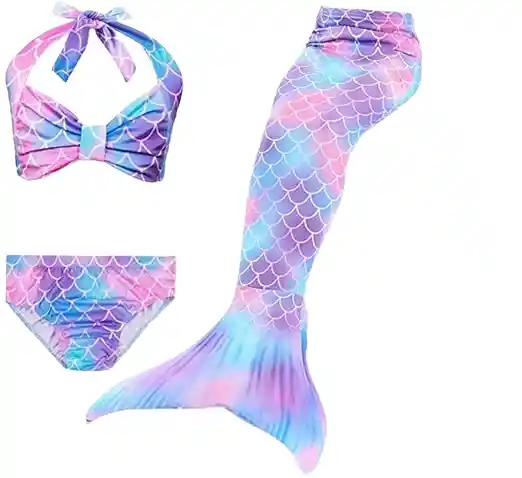 Traje Baño Sirena - Talla 150