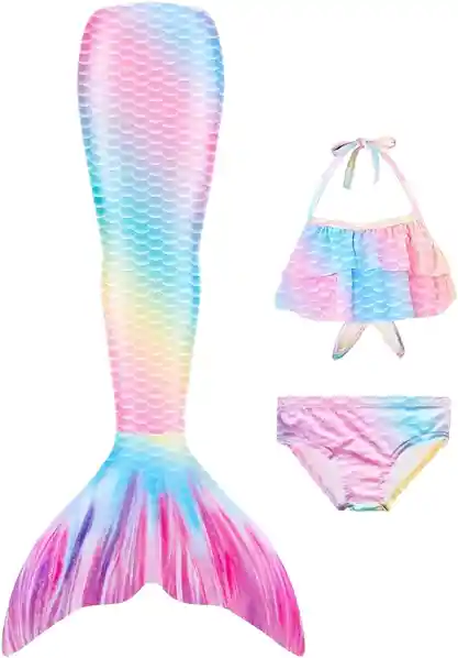 Traje Baño Sirena - Talla 120