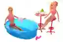 Juguete Muñeca Tipo Barbie Defa Lucy Mama E Hija Piscina Ref8255