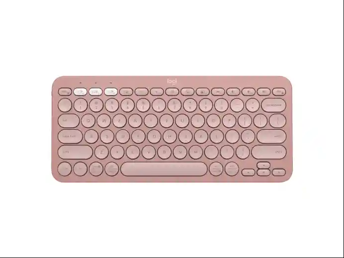 	 Teclado Inalambrico Logitech K380s Español Color Rosa