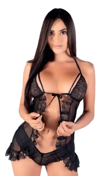 Baby Doll Ajustable Negro