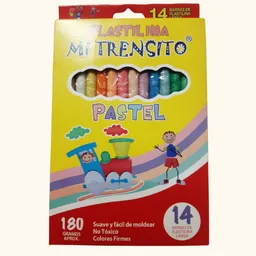 Plastilina Larga Pastel