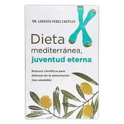 Libro: Dieta Mediterránea | Juventud Eterna | Dr. Lorenzo | Nuevo Y Original