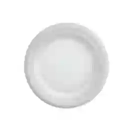 Plato Icopor Espumado 15,5 Cm De Diametro