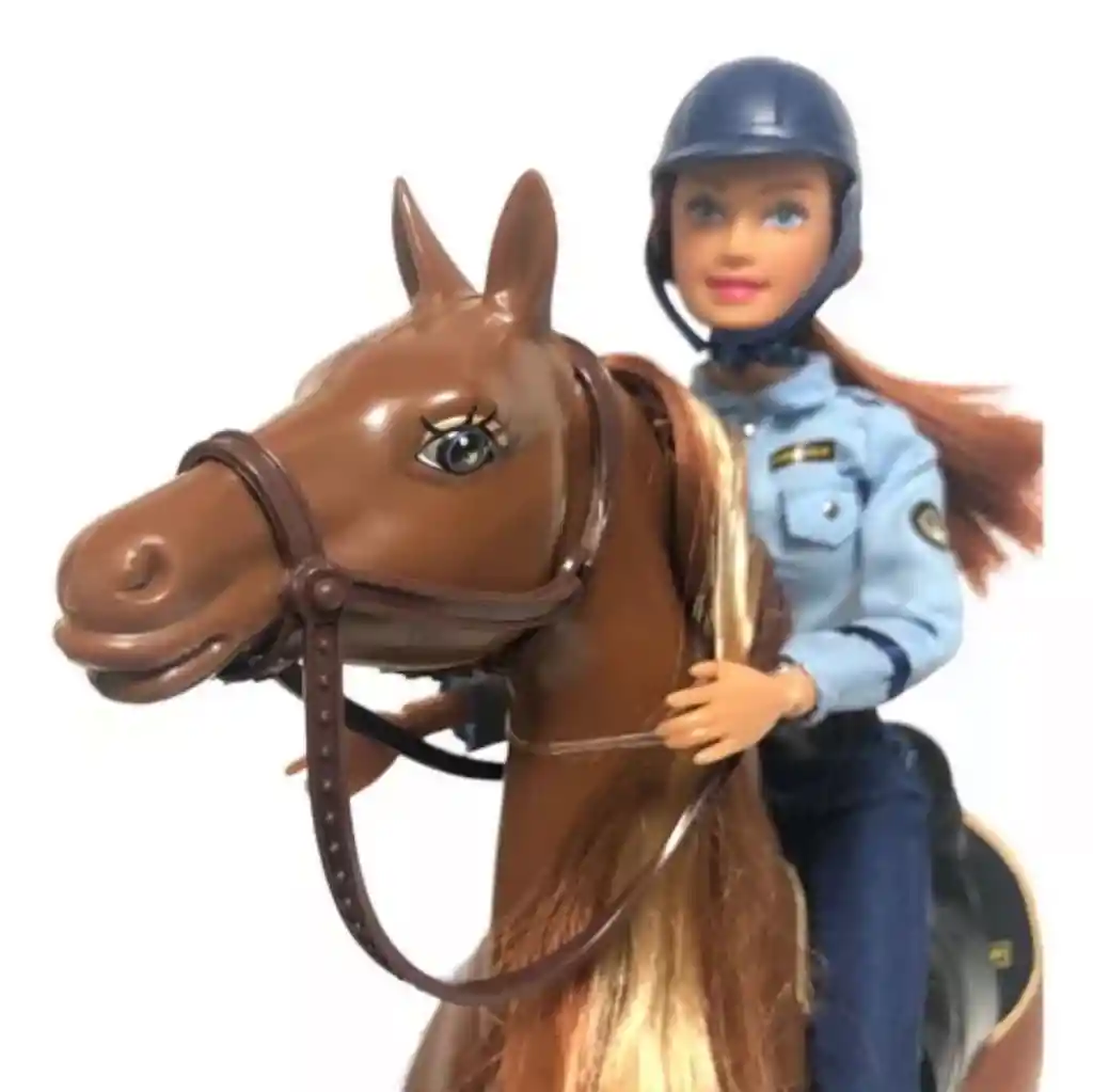 Juguete Muñeca Tipo Barbie Defa Lucy Con Caballo Ref8469