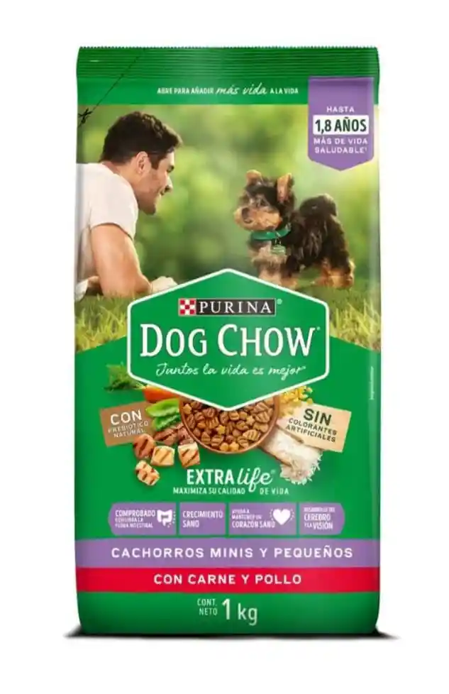 Dog Chow Cachorros Razas Pequeñas 1k