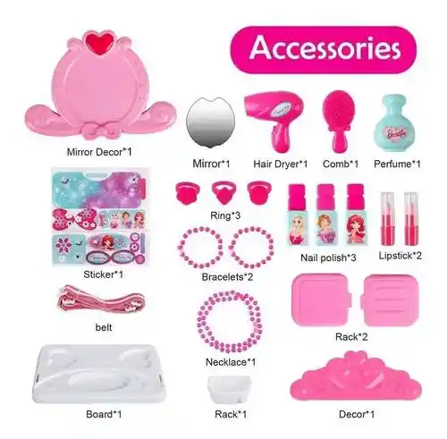 Juguete Tocador Maleta Peq 008-963a