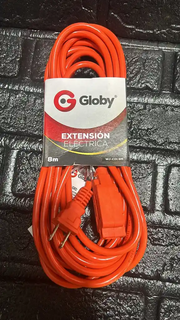 Extencion Electrica Naranja 8 Metros