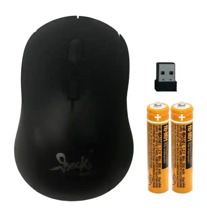 Mouse Inalámbrico De Baterías Bluetooth Mini Clic Óptico Wireless Ratón Usb