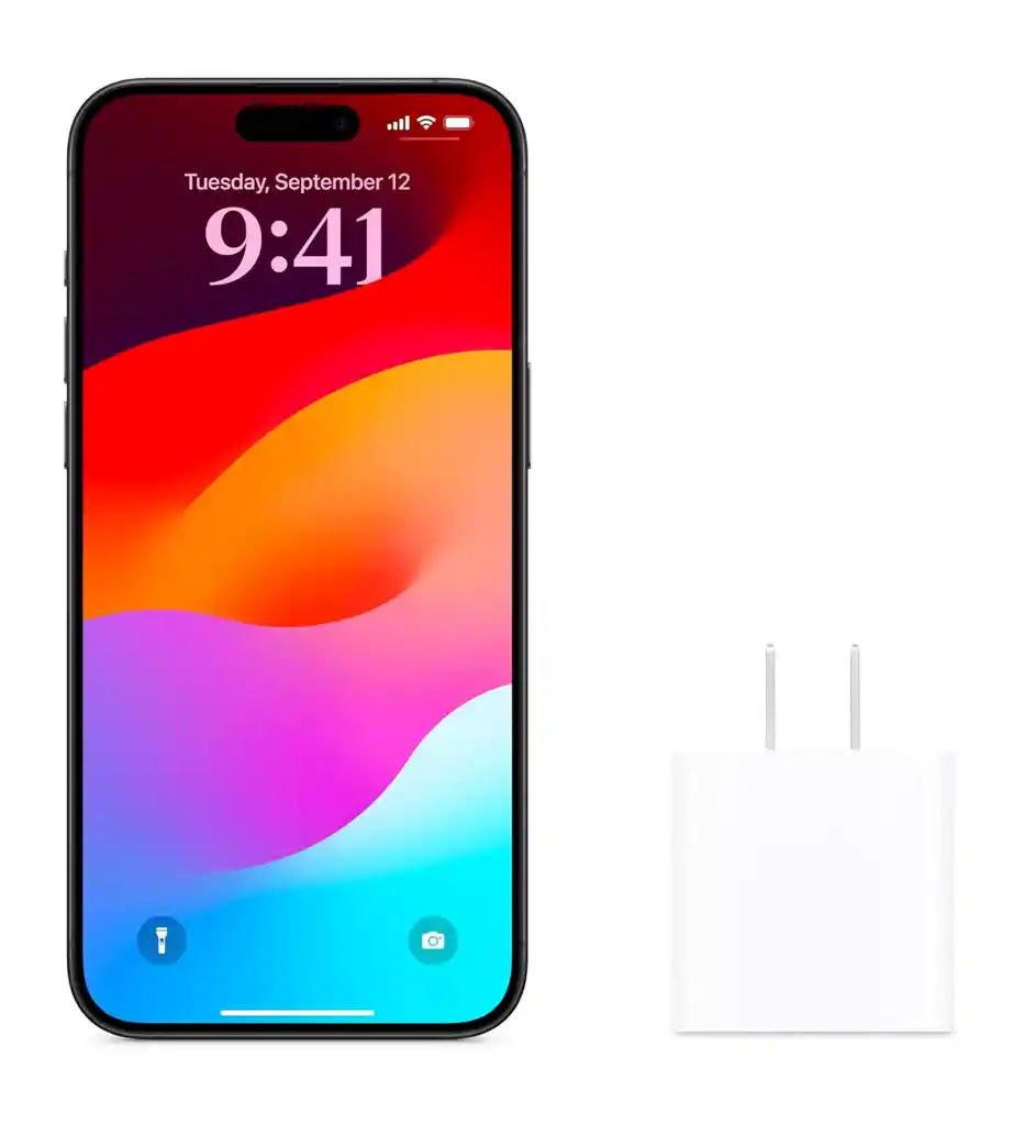 Adaptador Iphone Carga Rápida 20w Usb C Sellado Apple
