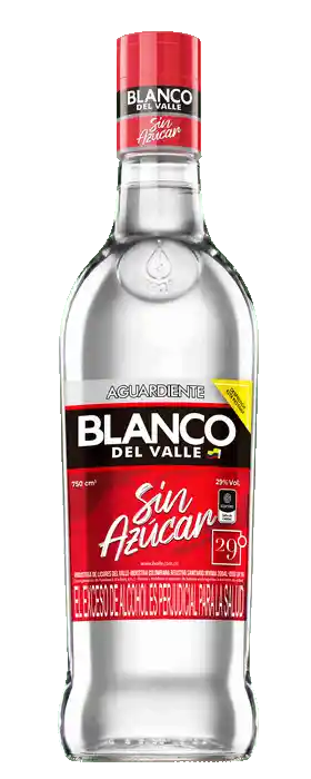 Aguardiente Blanco Del Valle Shot