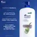 Shampoo Head Shoulders Dermo Sensitive Extractos de Sabila / Aloe Control Caspa Champu Head and Shoulders 1000 ml