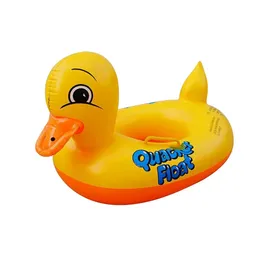 Flotador Pato Bote Piscina Inflable Juguete Niños