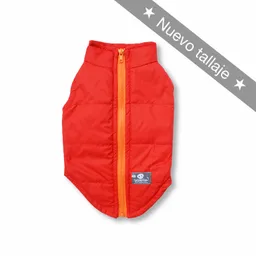 Chaleco 3xl Rojo Cremallera