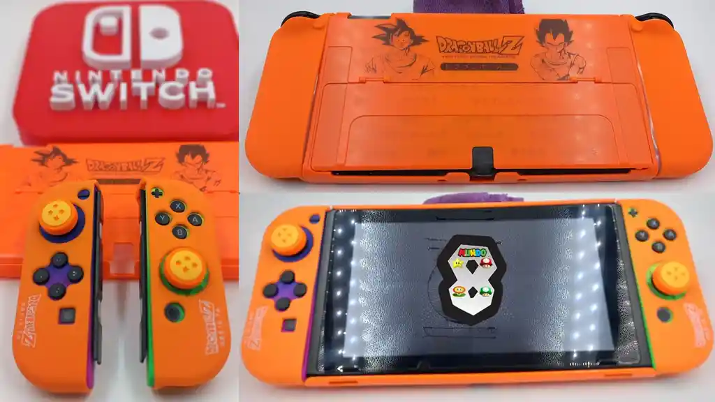 Acrilico Protector Nintendo Switch Oled Goku