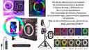 Aro De Luz 26 Cm Rgb Con Tripode De Alta Calidad