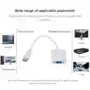 Cable Adaptador Hdmi A Vga Pc Laptop Tv Monitor