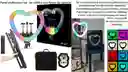 Aro De Luz Profesional De Corazon 48 Cm Rgb Calidad Extrema