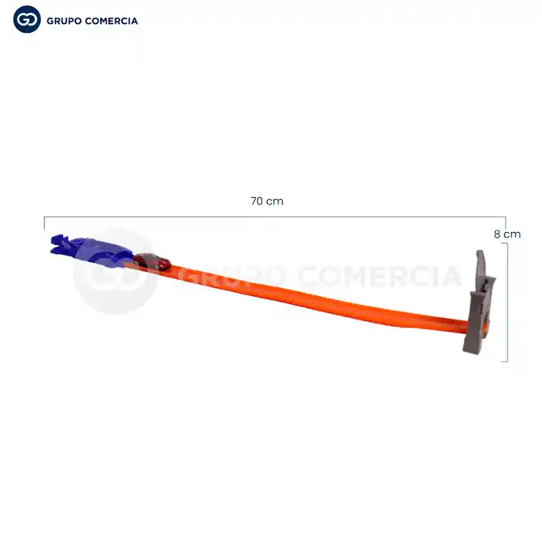 Pista De Carros Robot Con Lanzador Super Carreras 70 Cm