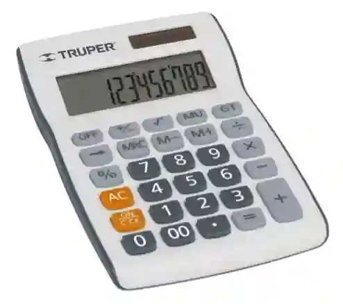 Calculadora De Bolsillo Truper 60480