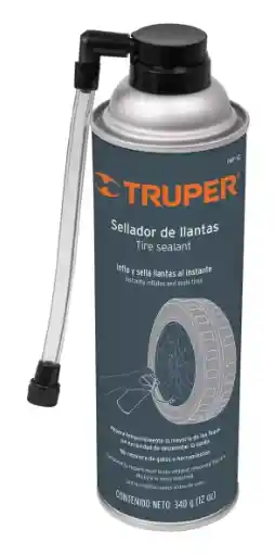 Sellador E Inflador De Llantas 450ml Carro Moto Truper