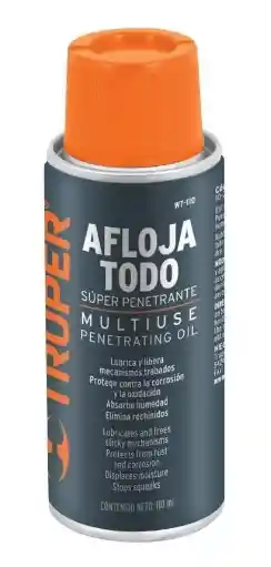 Aceite Lubricante Aflojatodo 110ml Truper