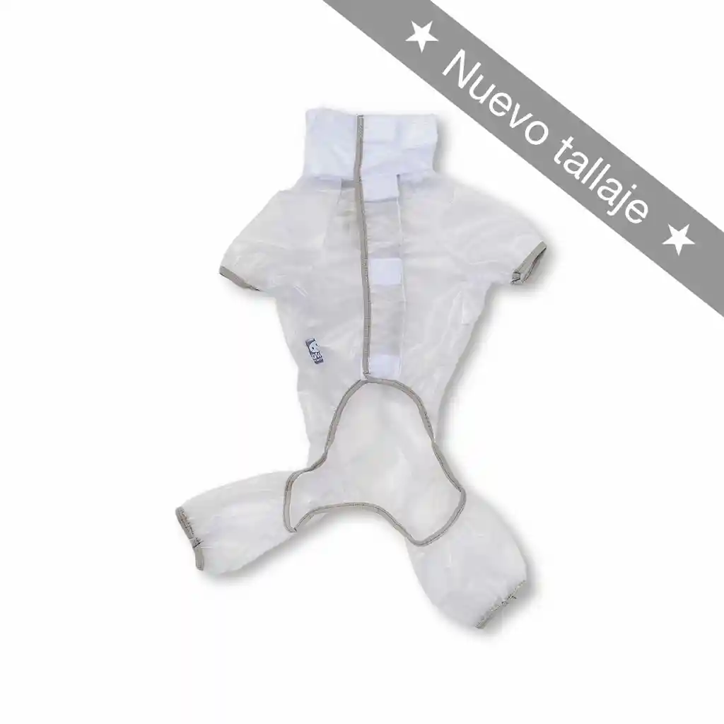 Imp 4p L Transparente 7 Cuello Blanco