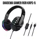 Diadema Gamer Krps-5 Con Luz Rgb