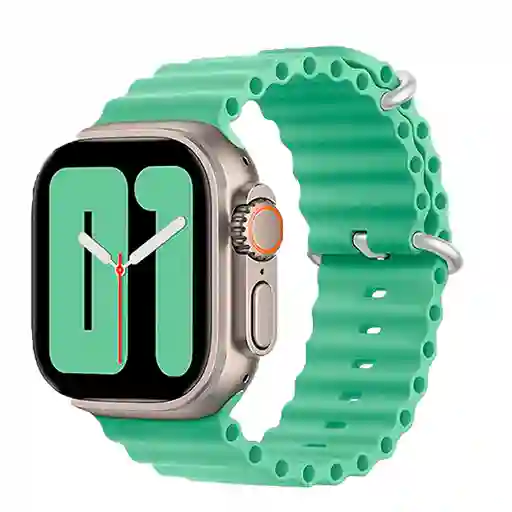 Manilla Para Apple Watch 42 44 45 Y 49mm Colores High Quality Iphone Android Ultra Iwatch Color Silicona