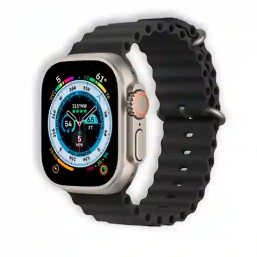 Smart Watch Ultra 8 Para Apple Y Android 2 Manillas Notificaciones De Whatsapp Redes Sociales Responde Llamadas