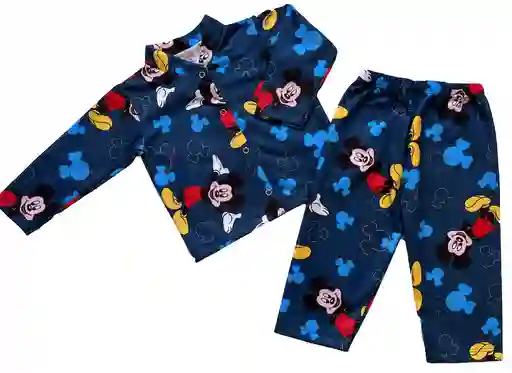 Pijama Termica Talla 12 Meses Para Bebe (2 Piezas)