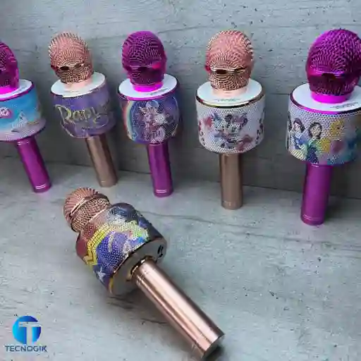 Microfono Parlante Karaoke Para Niñas
