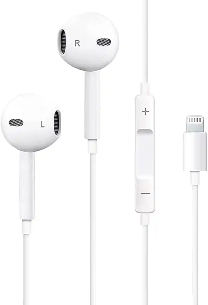 Audifonos Alambricos Manos Libres Lightning Apple Earpods Iphone Genérico