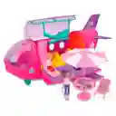 Avión Jet Pasajeros Fashion Muñecas Accesorios Juguete Niñas Grande