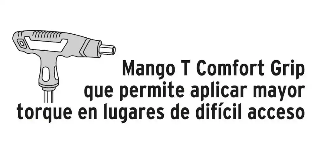 Juego De Llaves Torx Con Mango 8 Piezas En Puldagas Truper