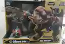Juguete De Dinosaurio De Control Remoto Para Niños, Figura De Acción De Tiro De Ataque De Batalla Con Luz Led, Tiranosaurio Rex, Juguete Para Regalo