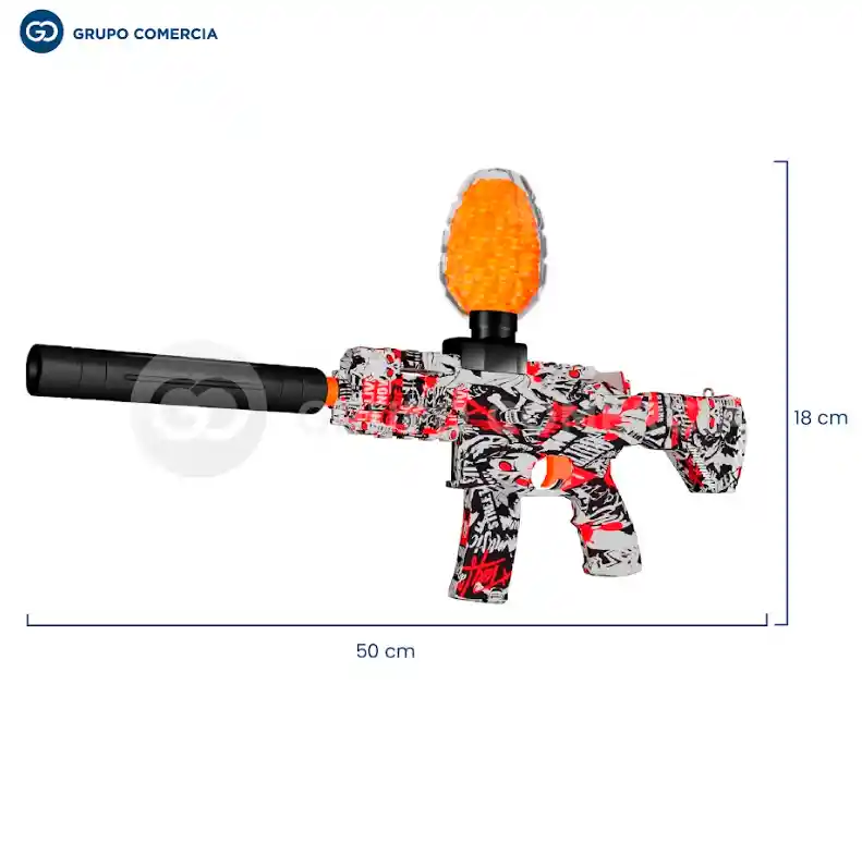 Pistola Rifle Bolas De Hidrogel Eléctrica Para Niños Orbis