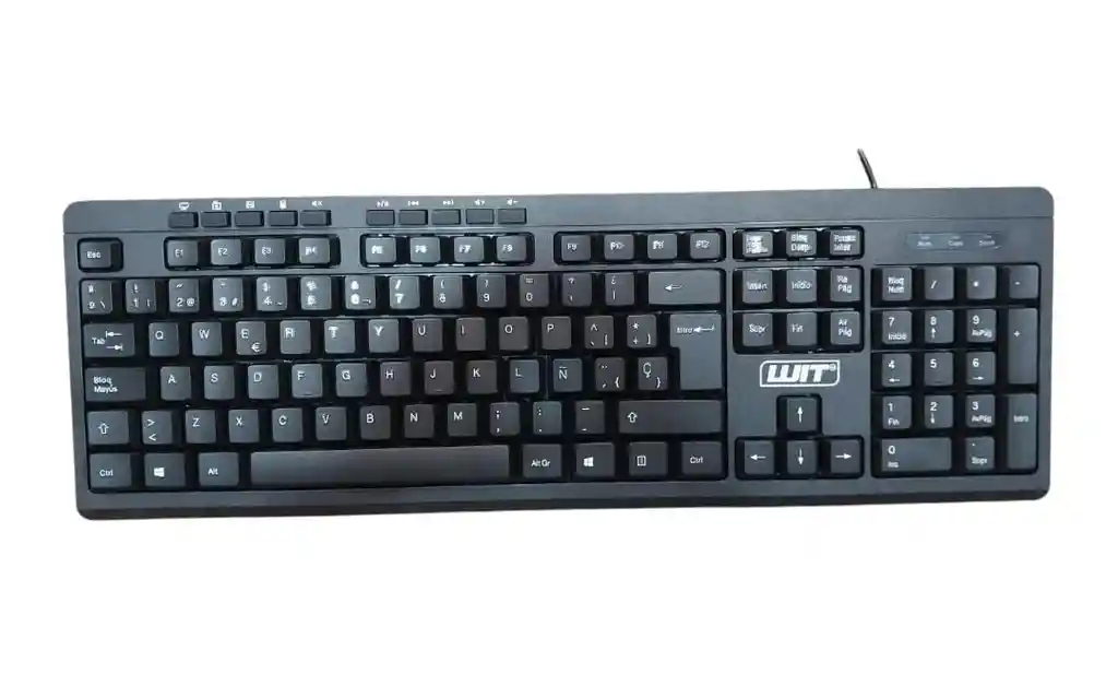 Teclado Multimedia Usb Line Wit Tu-100