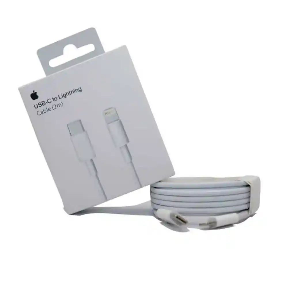 Cable Iphone Carga Rapida 2 Metros Tipo C Lightning