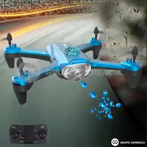 Drone Batería Recargable Lanza Orbis Hidrogel Cámara Wifi