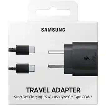 Cargador Tipo Samsung 25w Tipo C Carga Rapida Super Carga Aaa