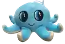 Pulpo Azul Peluche 12cm