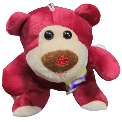 Oso Rojo De Peluche 17cm