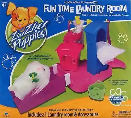 Zhuzhu Fun Time Laundry Room (no Incluye Hamster)