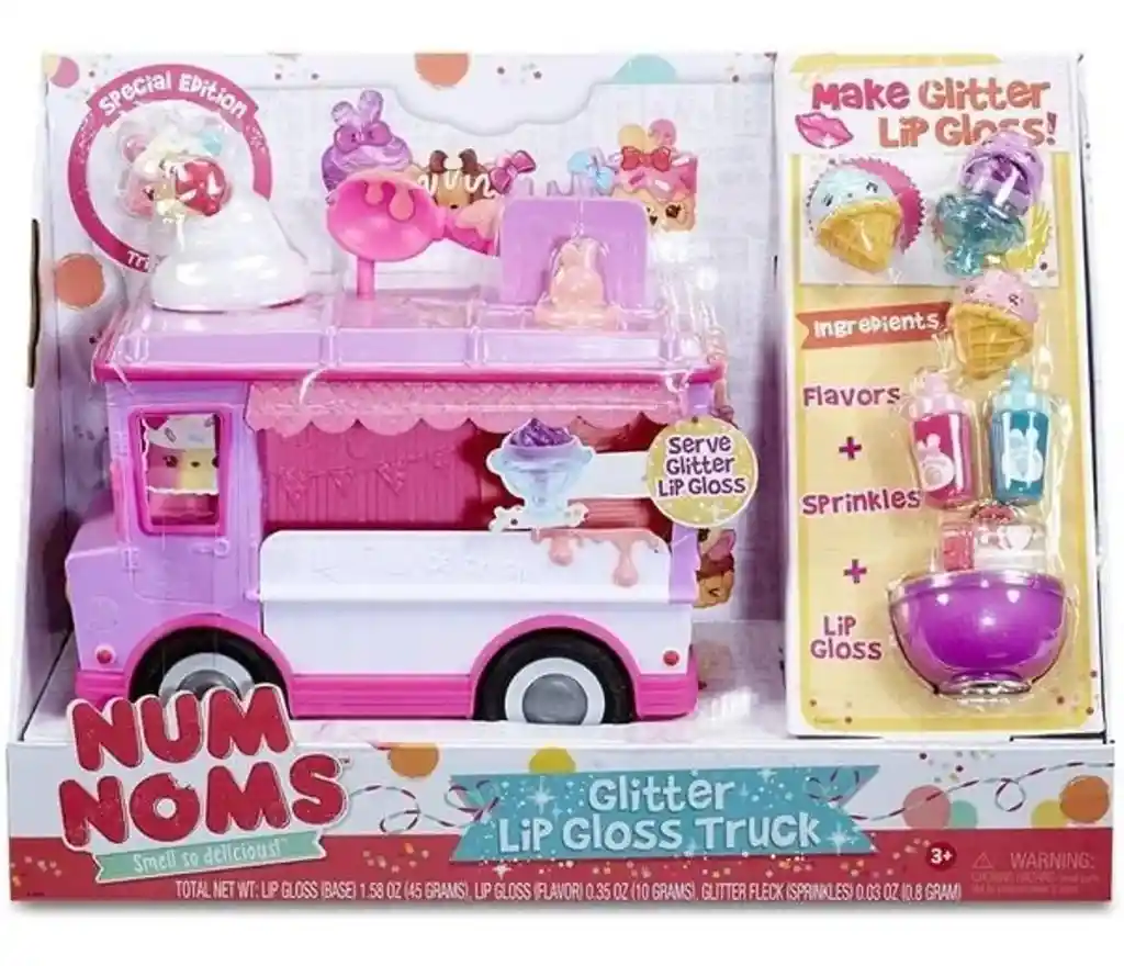 Num Noms Glitter Lip Gloss Truck