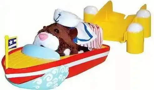 Zhu Zhu Speed Boat & Dock (no Incluye Hamster)