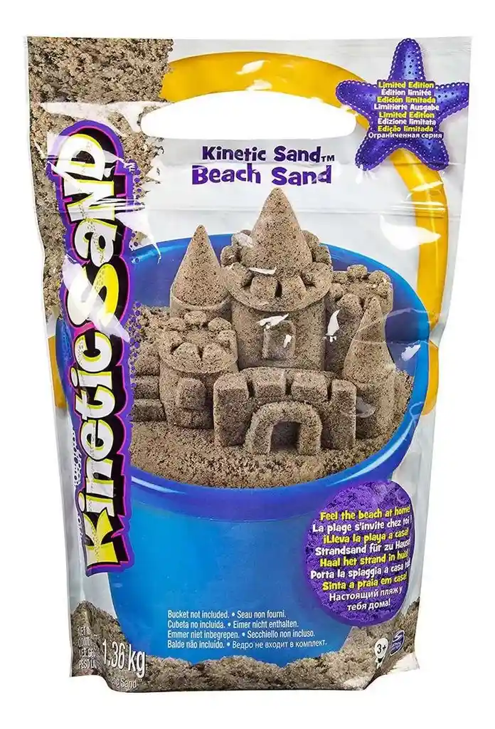 Kinetic Beach Sand Is Made With Larger Grains Of Natural San