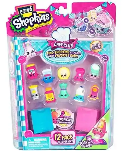 Shopkins Chef Club Serie 6 Paquete X 12