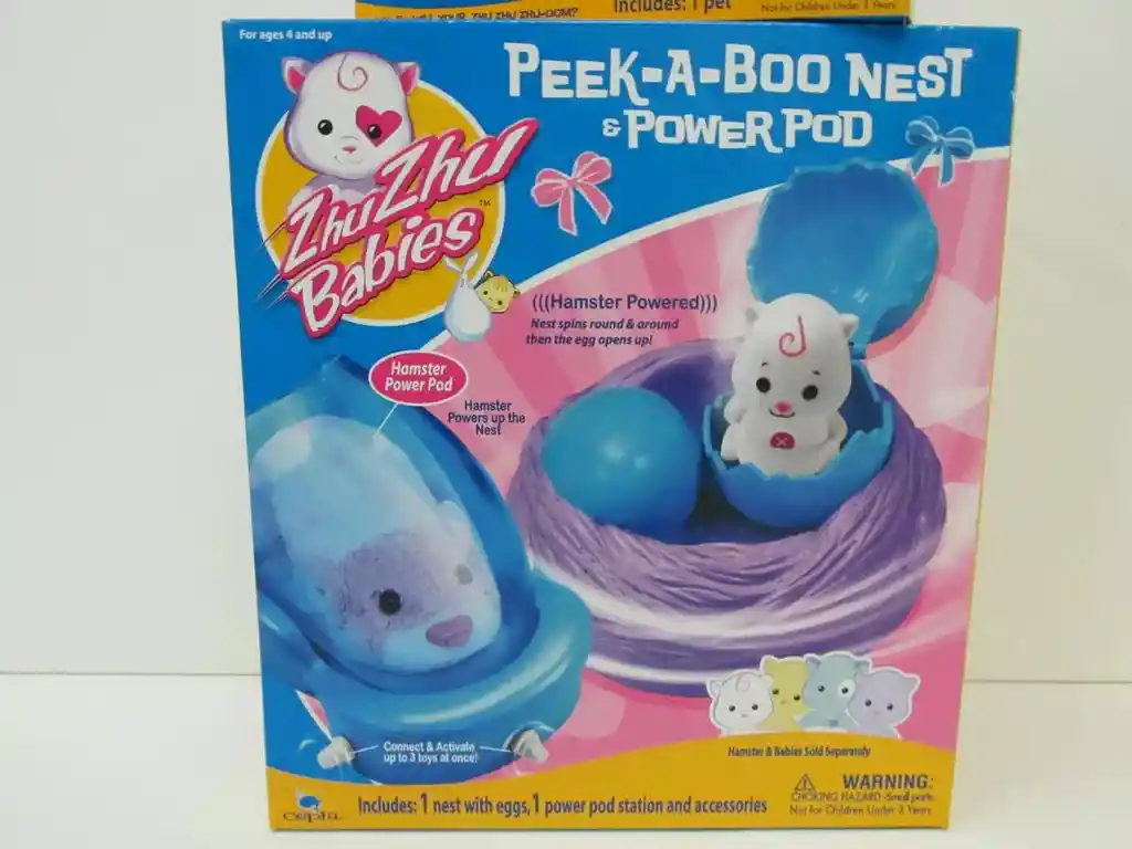 Zhuzhu Peek-a-boo Nido Y Power (no Incluye Hamster)