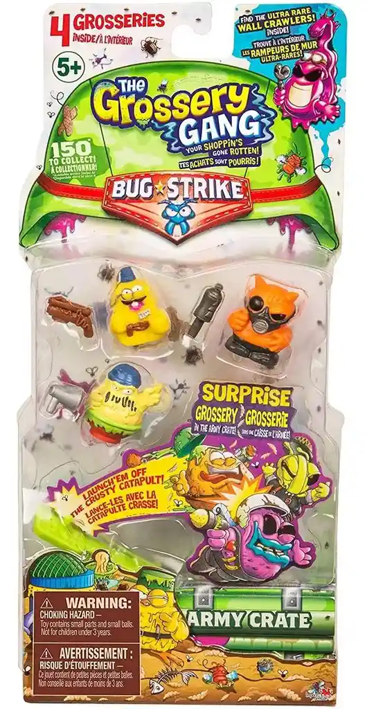 Grossery Gang Bug Strike 4-pack New Unopened #3